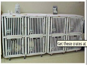 Tall Pet Kennel Double Door Inserts