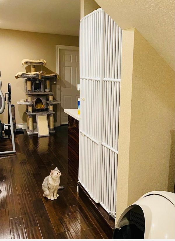 Extra Tall PVC Cat Gate